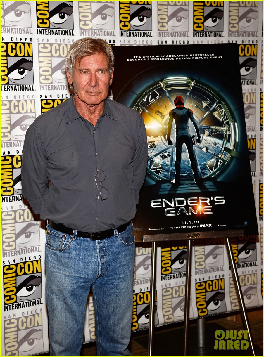 Hailee Steinfeld & Harrison Ford: 'Ender's Game' at Comic-Con!: Photo ...