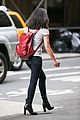 olivia munn hails nyc cab after jay leno appearance 05