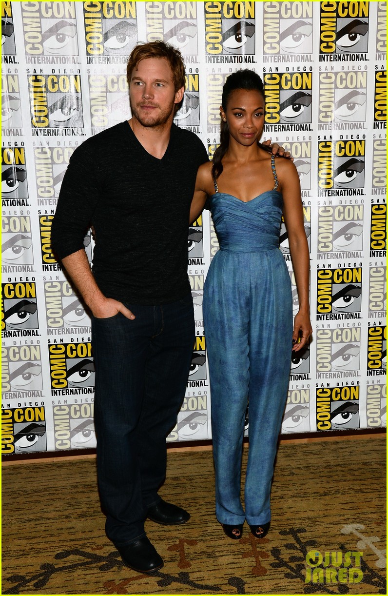 Chris Pratt & Zoe Saldana: 'Guardians of the Galaxy' Comic-Con Panel