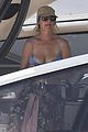 uma thurman bikini music boat ride 02