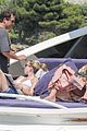 uma thurman bikini music boat ride 11