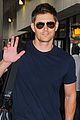 jensen ackles touches down at lax with danneel justice 04