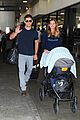 jensen ackles touches down at lax with danneel justice 08