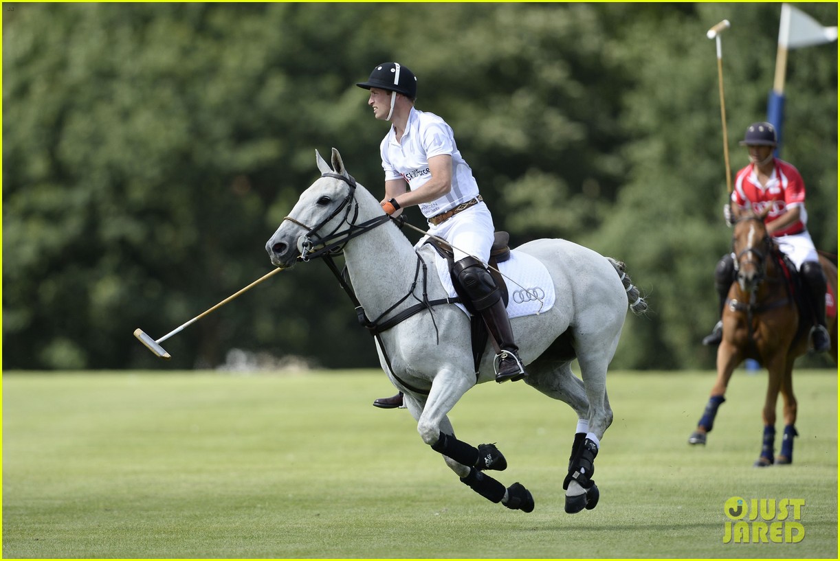 Samantha Barks & Dominic Cooper: Audi Polo Challenge!: Photo 2925584