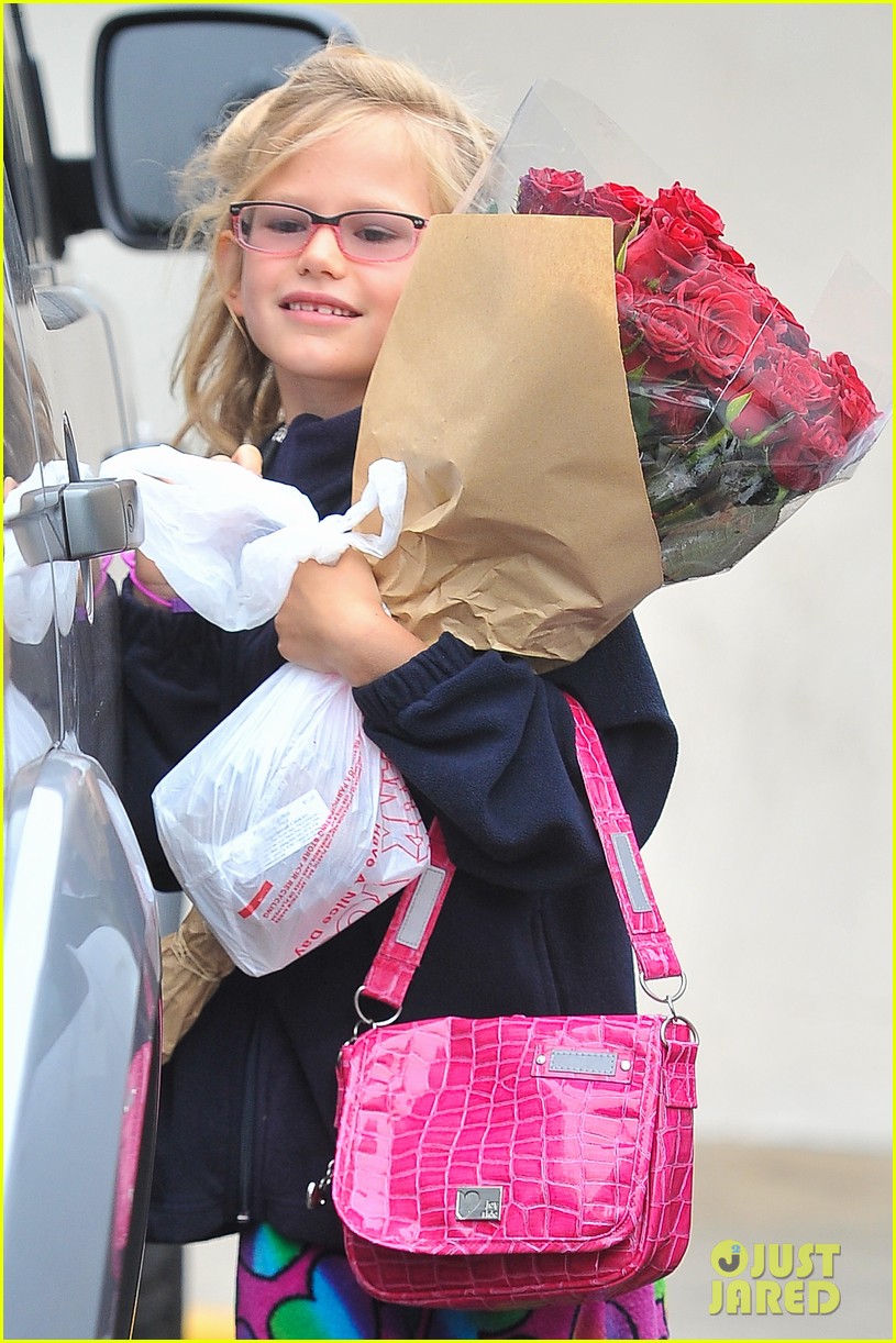 Ben Affleck & Jennifer Garner: Farmer's Market Morning with Violet