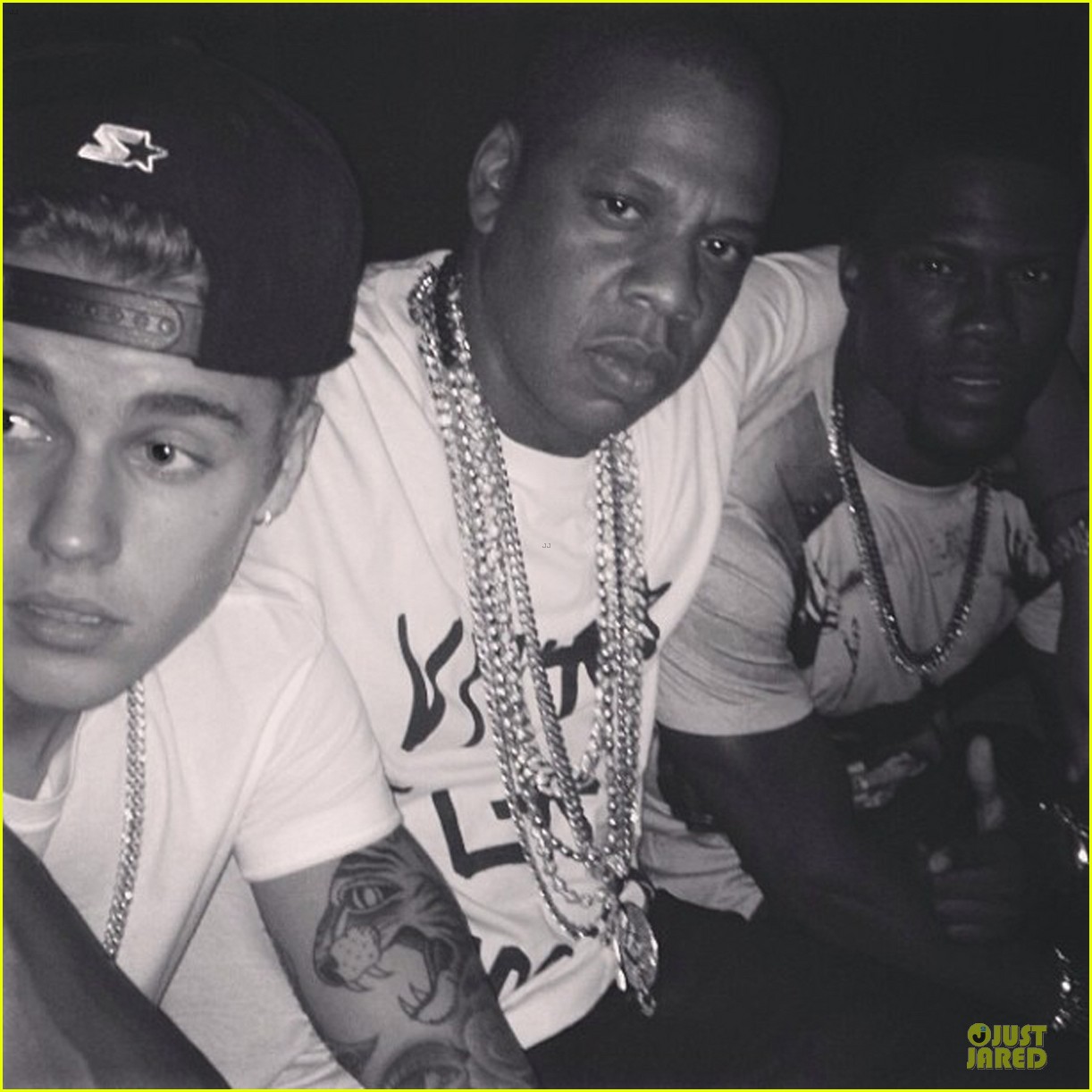 Justin Bieber Hangs Out with Kevin Hart & Jay Z! Photo 2932003