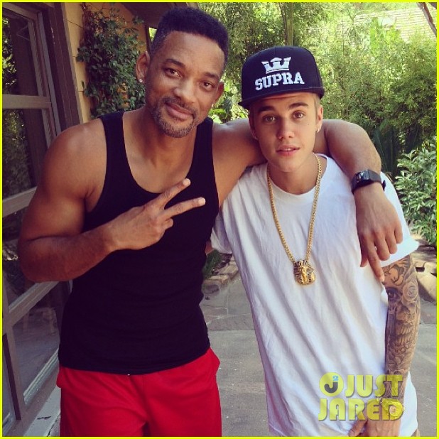 Justin Bieber Hangs with His 'Uncle' Will Smith! Photo 2933077