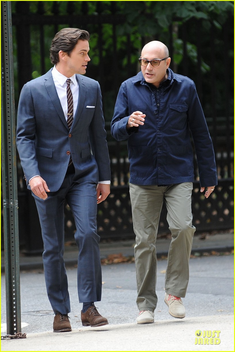 Matt Bomer: ‘White Collar’ Scenes with Willie Garson!: Photo 2930205