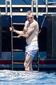 daniel day lewis shirtless yacht vacation in italy 02