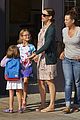 jennifer garner kids pick up pizza for dinner 29