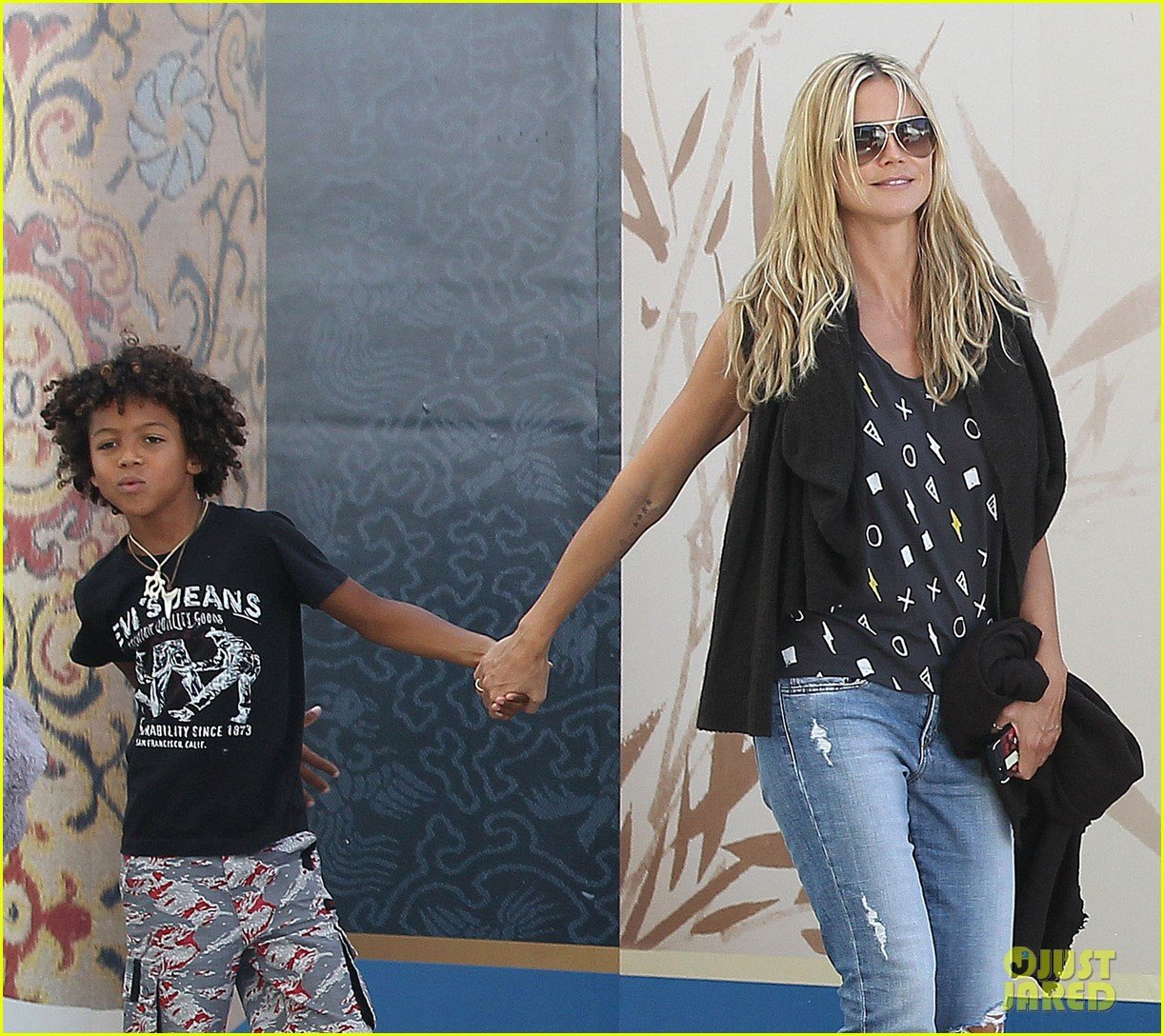 Heidi Klum Enjoys Family Afternoon Movie Outing! Photo 2923807