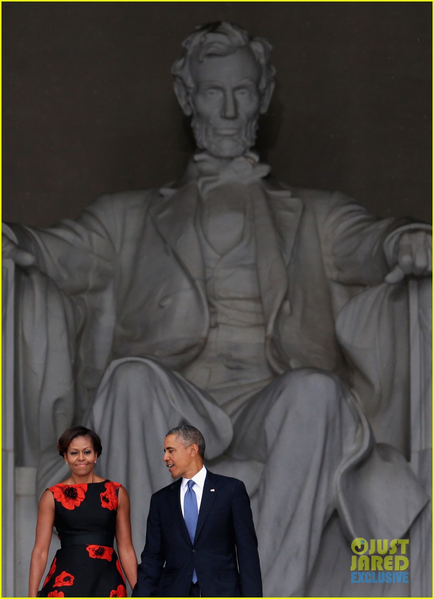 Barack & Michelle Obama Mark 50 Years of 'I Have a Dream': Photo ...