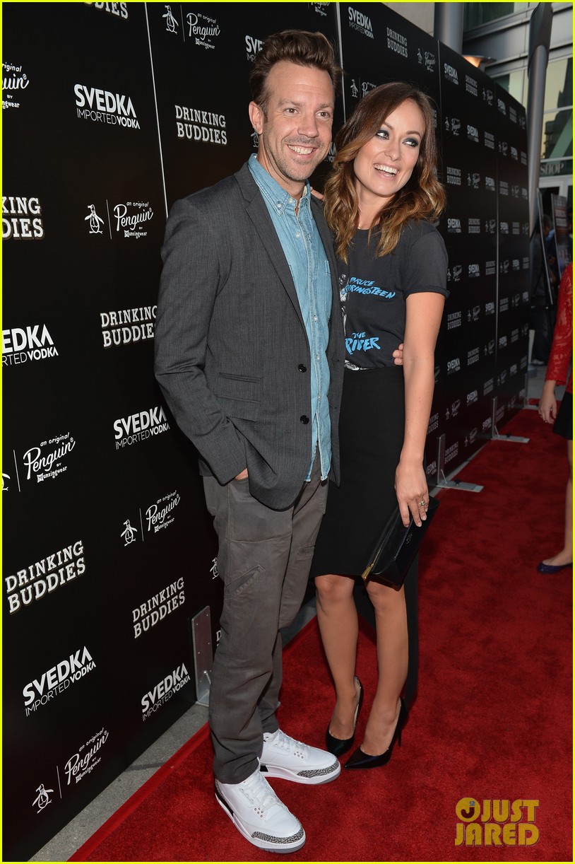 Olivia Wilde & Jason Sudeikis: 'Drinking Buddies' Screening!: Photo