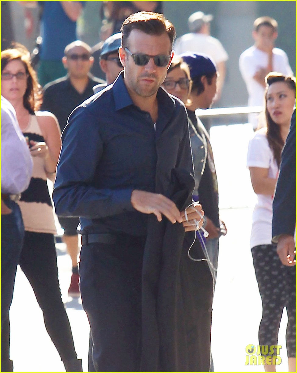 Olivia Wilde Supports Jason Sudeikis at 'Jimmy Kimmel Live' Photo