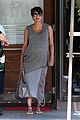 pregnant halle berry eats for two at madeos 07