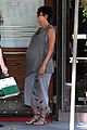 pregnant halle berry eats for two at madeos 18