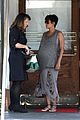 pregnant halle berry eats for two at madeos 20
