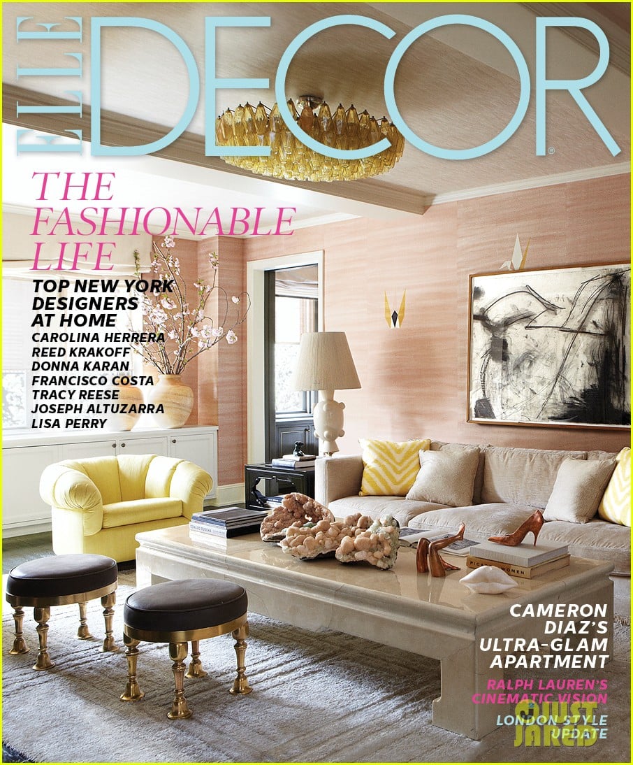 Cameron Diaz Shows Off New York City Apartment to 'Elle Decor' Photo 2943574 Cameron Diaz