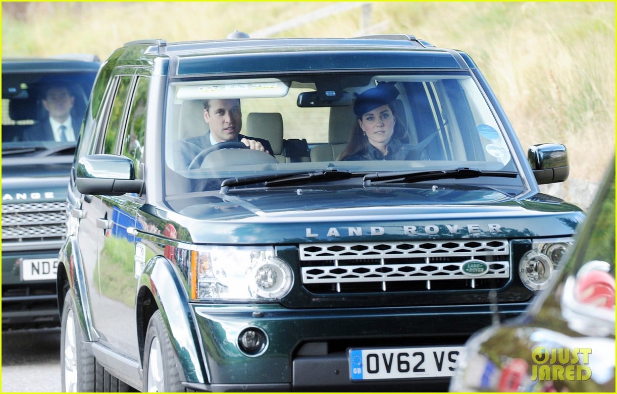 Kate Middleton & Prince William Drive Away After Church! Photo 2959279