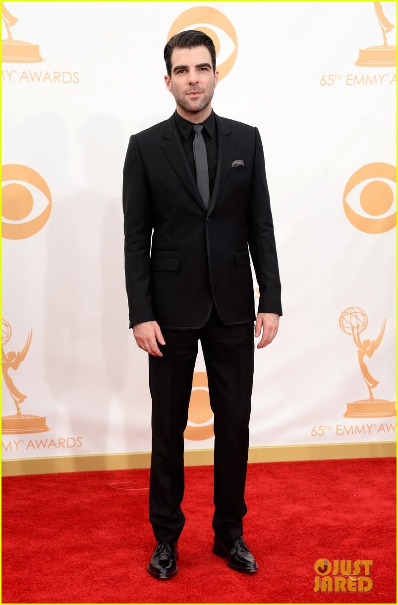 Zachary Quinto & Sarah Paulson - Emmy Awards 2013: Photo 2958192