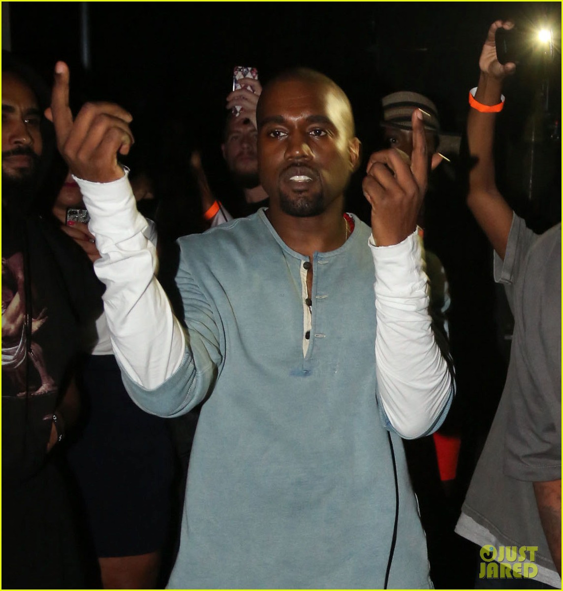 Photo kanye west mnimn listening party 03 Photo 2950842 Just Jared Entertainment News