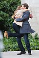 jessica alba passionately kisses pierce brosnan for movie 09