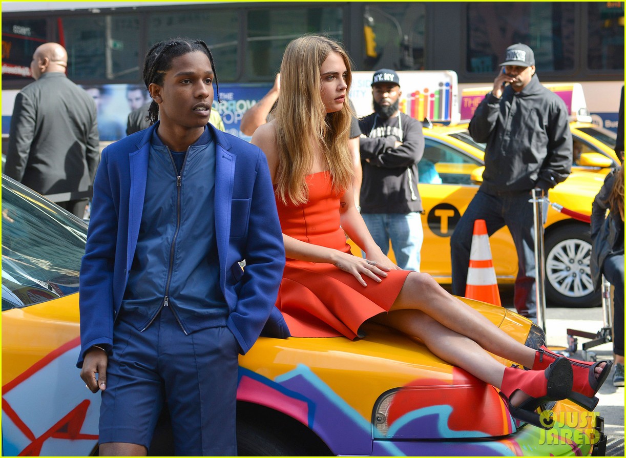 Cara Delevingne: DKNY Shoot with A$AP Rocky & Jourdan Dunn!: Photo