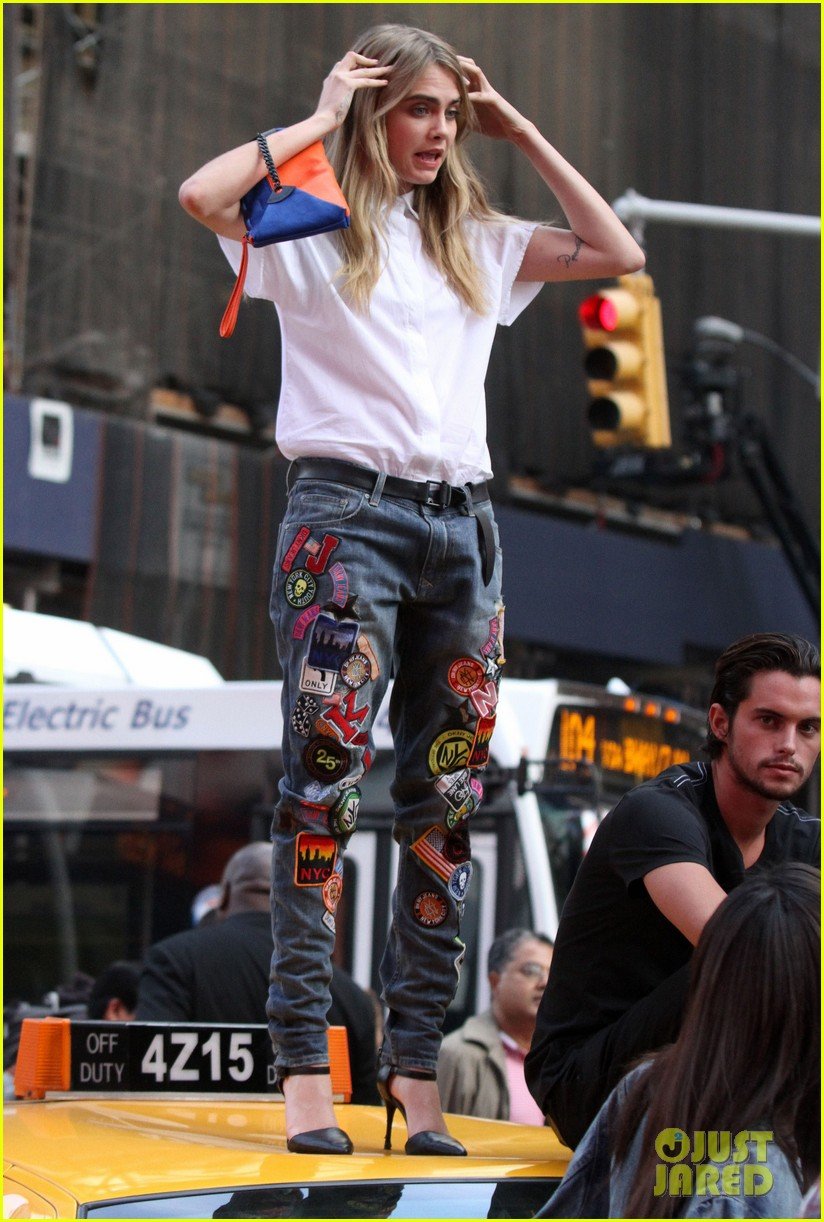 Cara Delevingne: DKNY Shoot with A$AP Rocky & Jourdan Dunn!: Photo