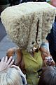 lady gaga wears furry headpeice for artpop promo 04