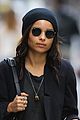 zoe kravitz steps out after michael fassbender run in 03