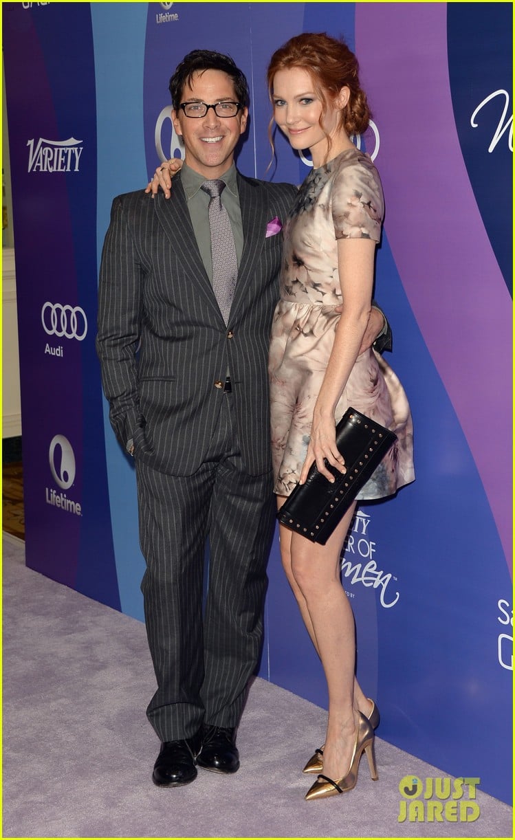 Darby Stanchfield with Husband  