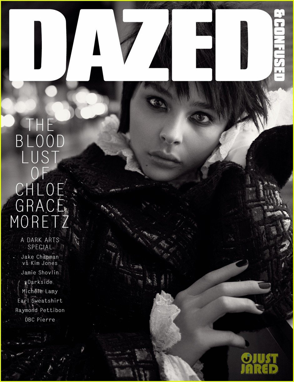 Chloe Moretz Goes Gothic Chic for 'Dazed & Confused' Cover: Photo
