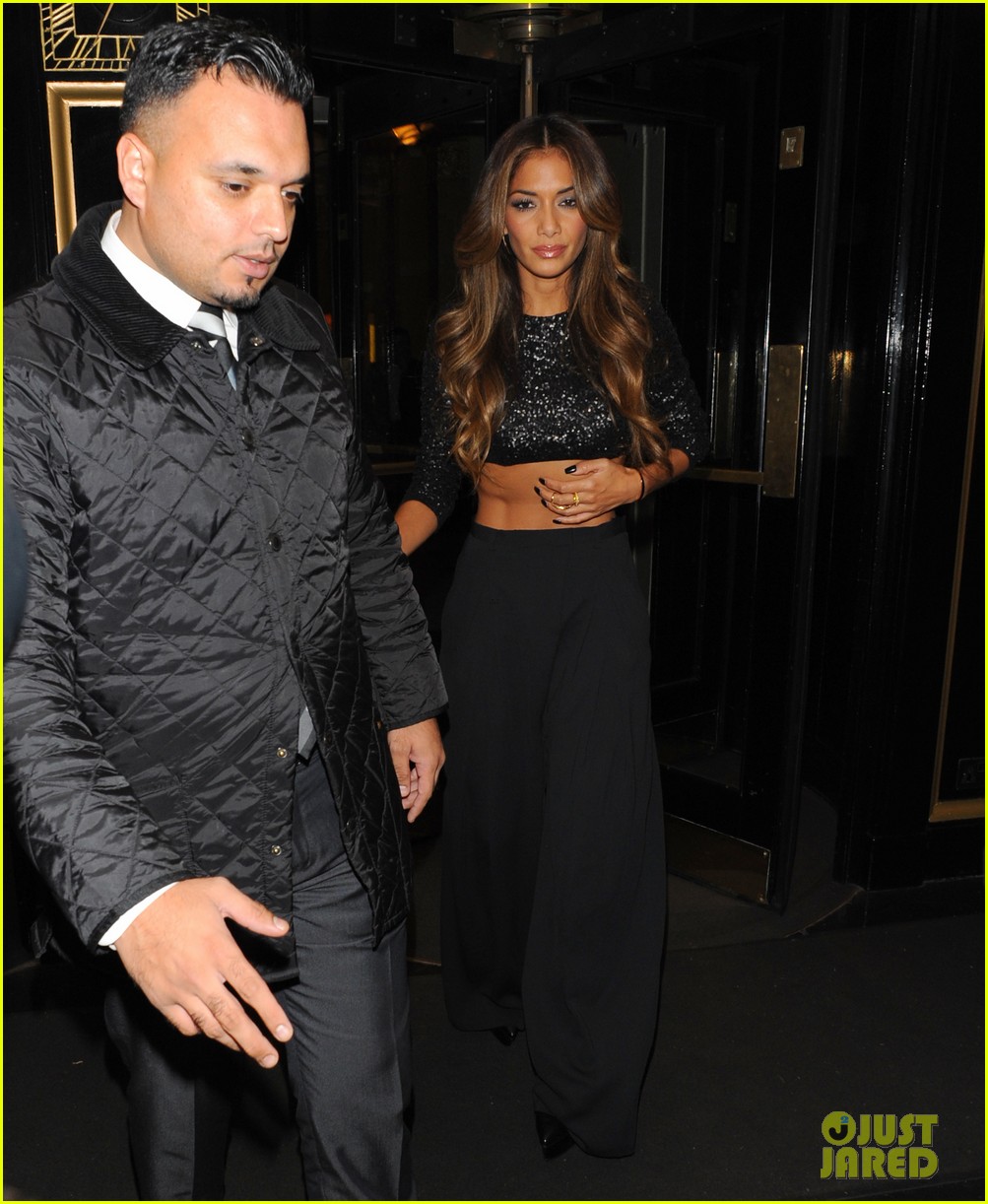 Nicole Scherzinger Bares Flat Tummy After 'X Factor' Taping Photo