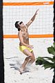 harry styles shirtless volleyball game 01