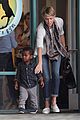 charlize theron holds on tight to son jackson 05