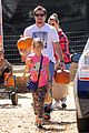 mark wahlberg mr bones pumpkin patch with family 29