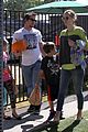 mark wahlberg mr bones pumpkin patch with family 32