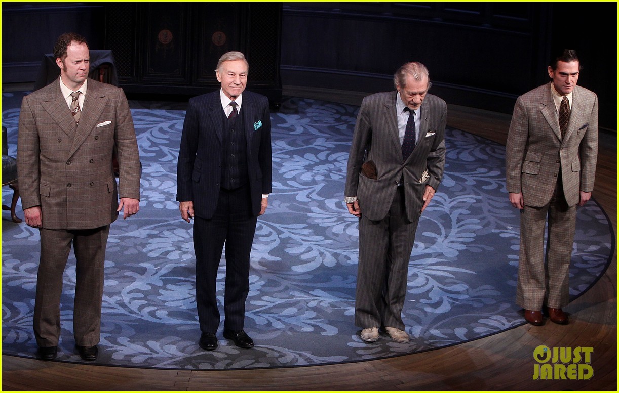 Orlando Bloom & Luke Evans Support Ian McKellen on Bway! Photo 2999796