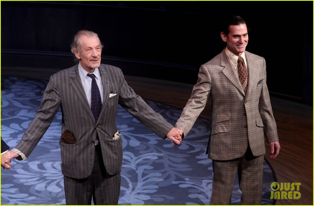 Orlando Bloom & Luke Evans Support Ian McKellen on Bway! Photo 2999799