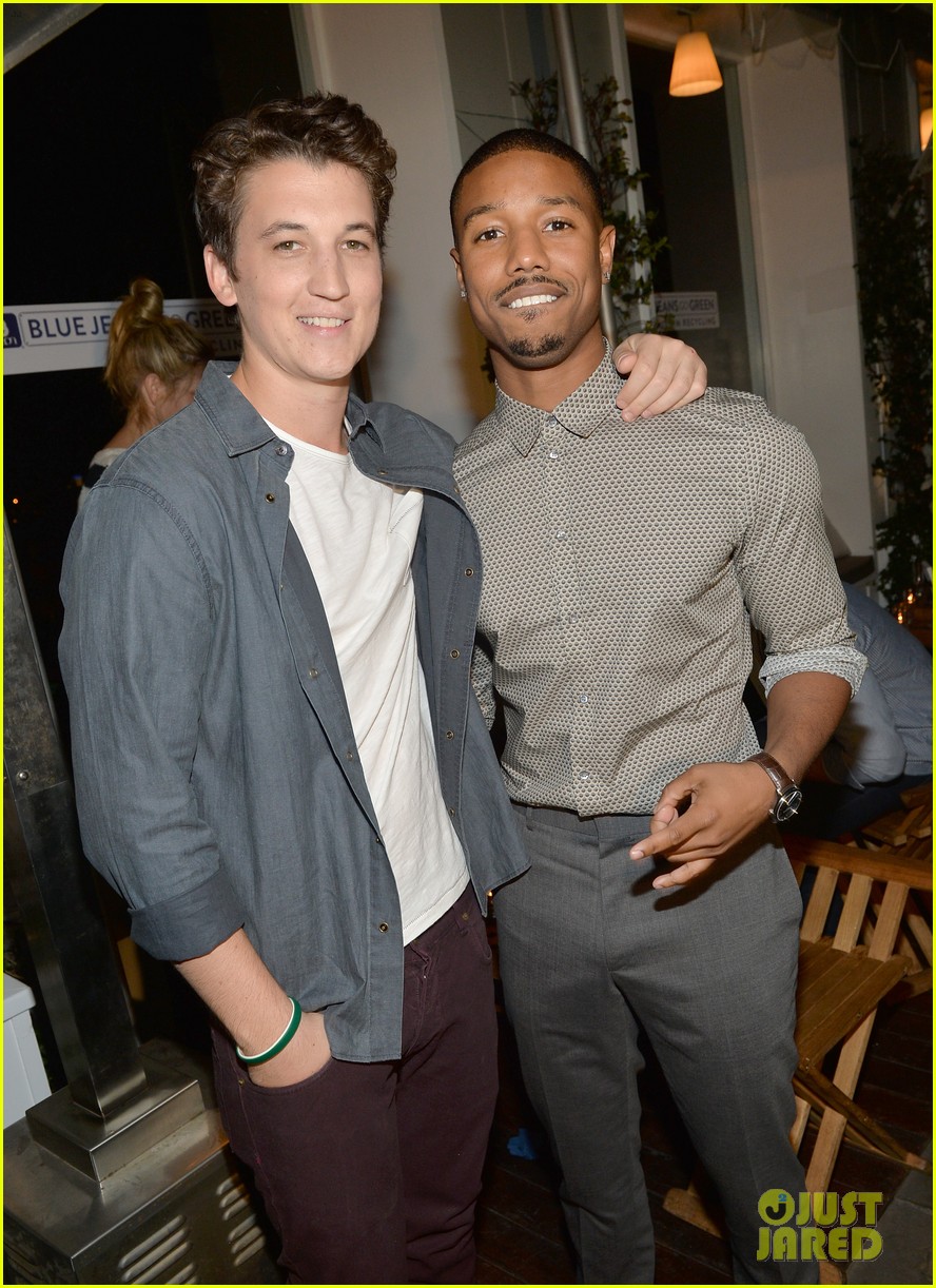 Darren Criss & Michael B. Jordan: Blue Jeans Go Green Party!: Photo