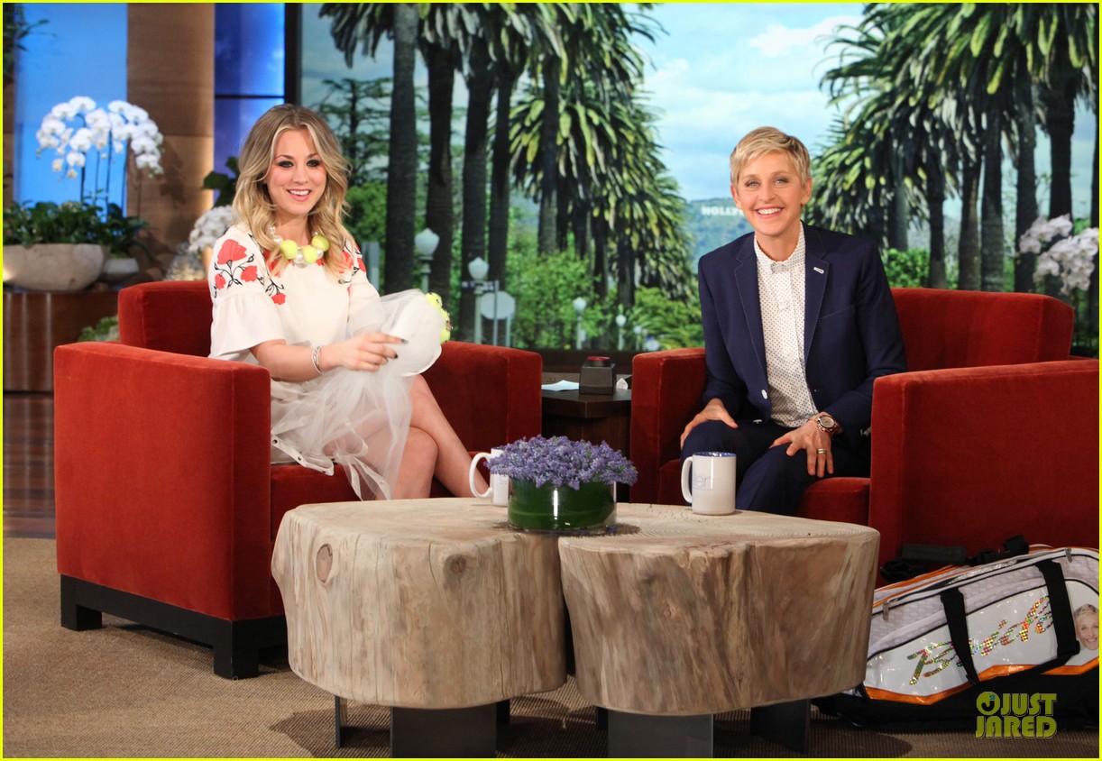 Kaley Cuoco Fake Wedding to Ryan Sweeting on 'Ellen'! Photo 2987368 Kaley Cuoco Pictures