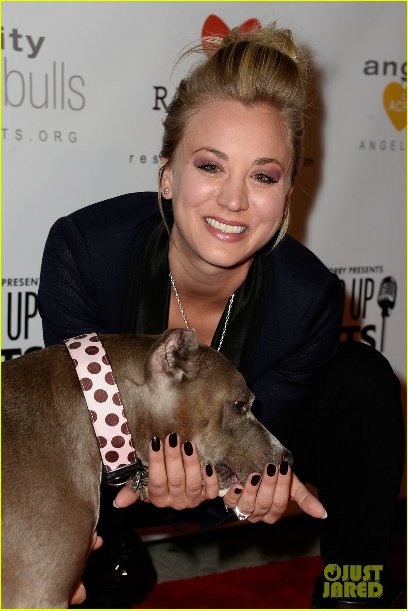 Kaley Cuoco & Ryan Sweeting Stand Up for Pits Fundraiser! Photo