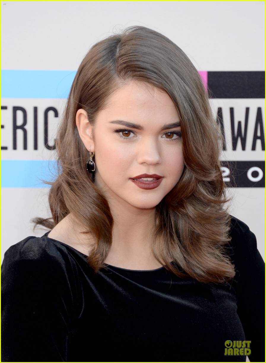 Austin Mahone & Maia Mitchell - AMAs 2013 Red Carpet: Photo 2999602