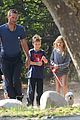 chris martin stroll with kids after kanye west concert 11