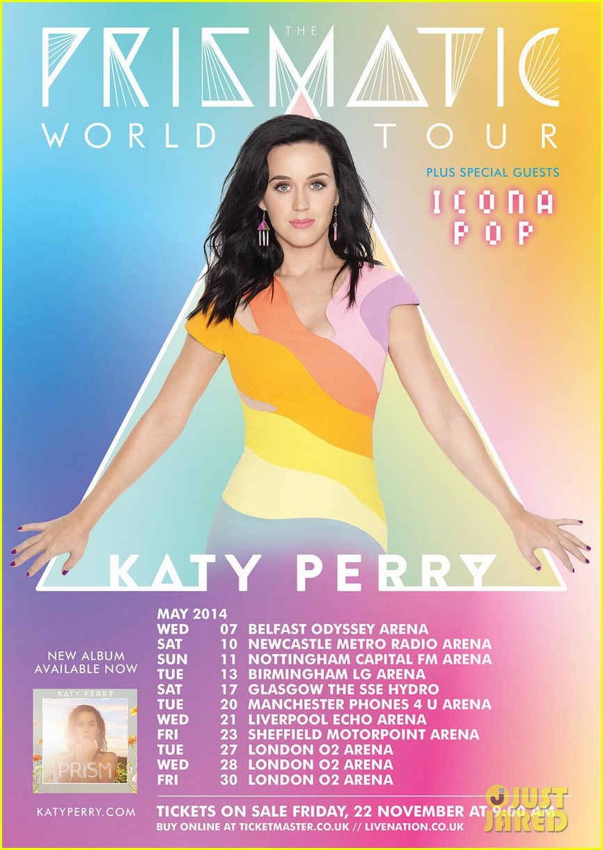 Katy Perry Reveals First 'Prismatic World Tour' Dates! Photo 2995338