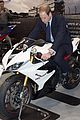prince william receives gift at motorcycle live show 12