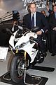 prince william receives gift at motorcycle live show 13