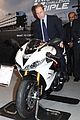 prince william receives gift at motorcycle live show 14
