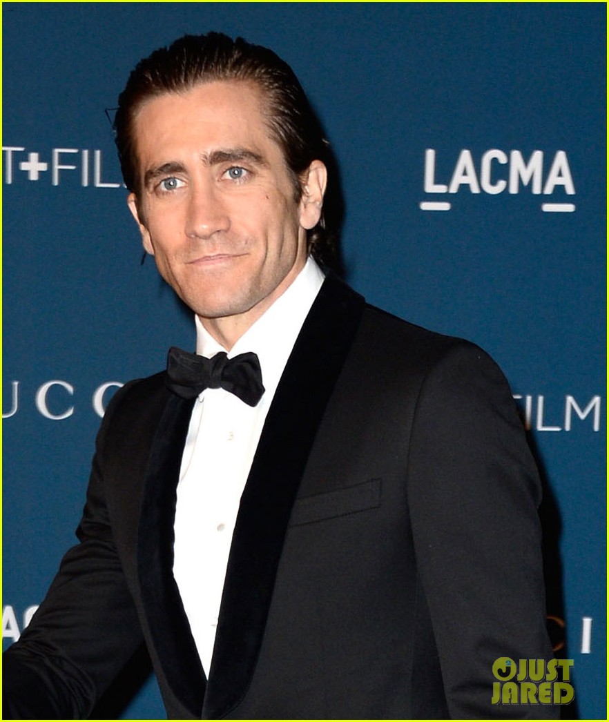 Jake Gyllenhaal & Zoe Saldana LACMA Art & Film Gala 2013 Photo