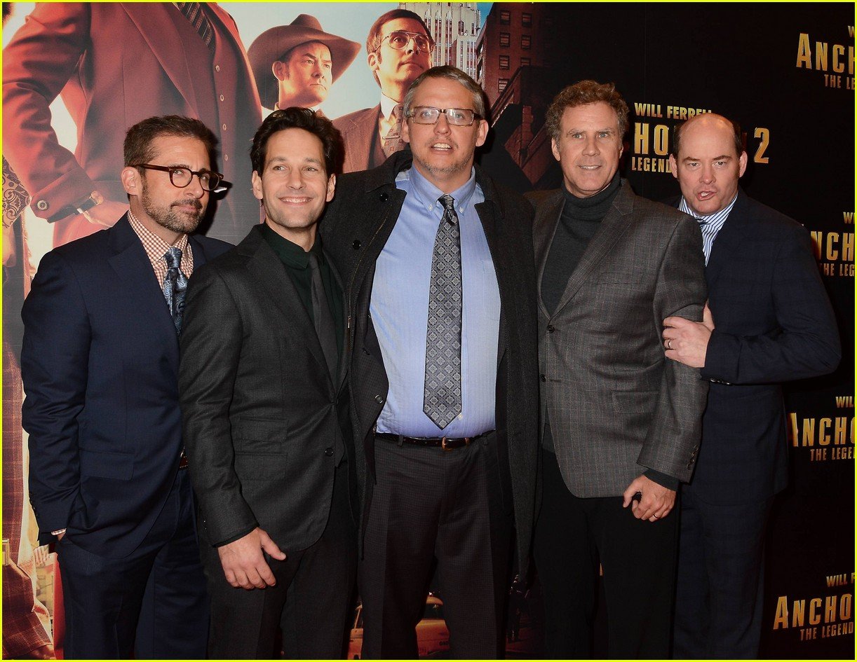 Steve Carell & Paul Rudd 'Anchorman 2' Dublin Premiere! Photo 3008652